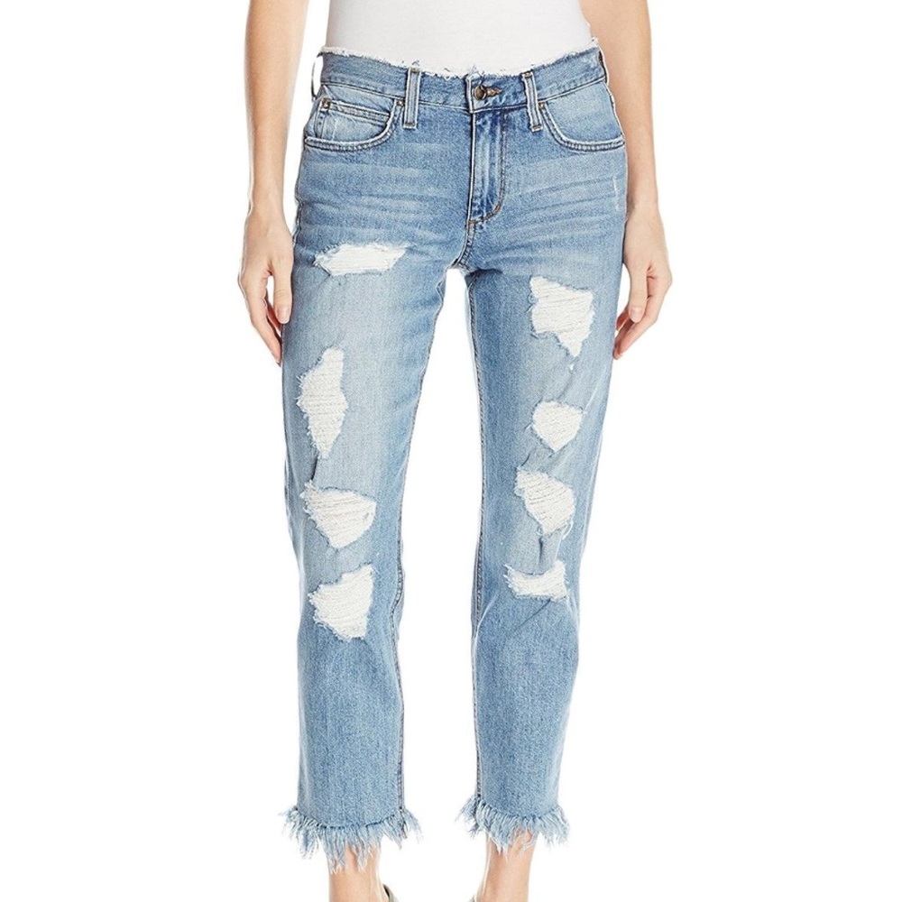 Joe's Jeans Smith midrise straight crop ankle, Tyrie 25